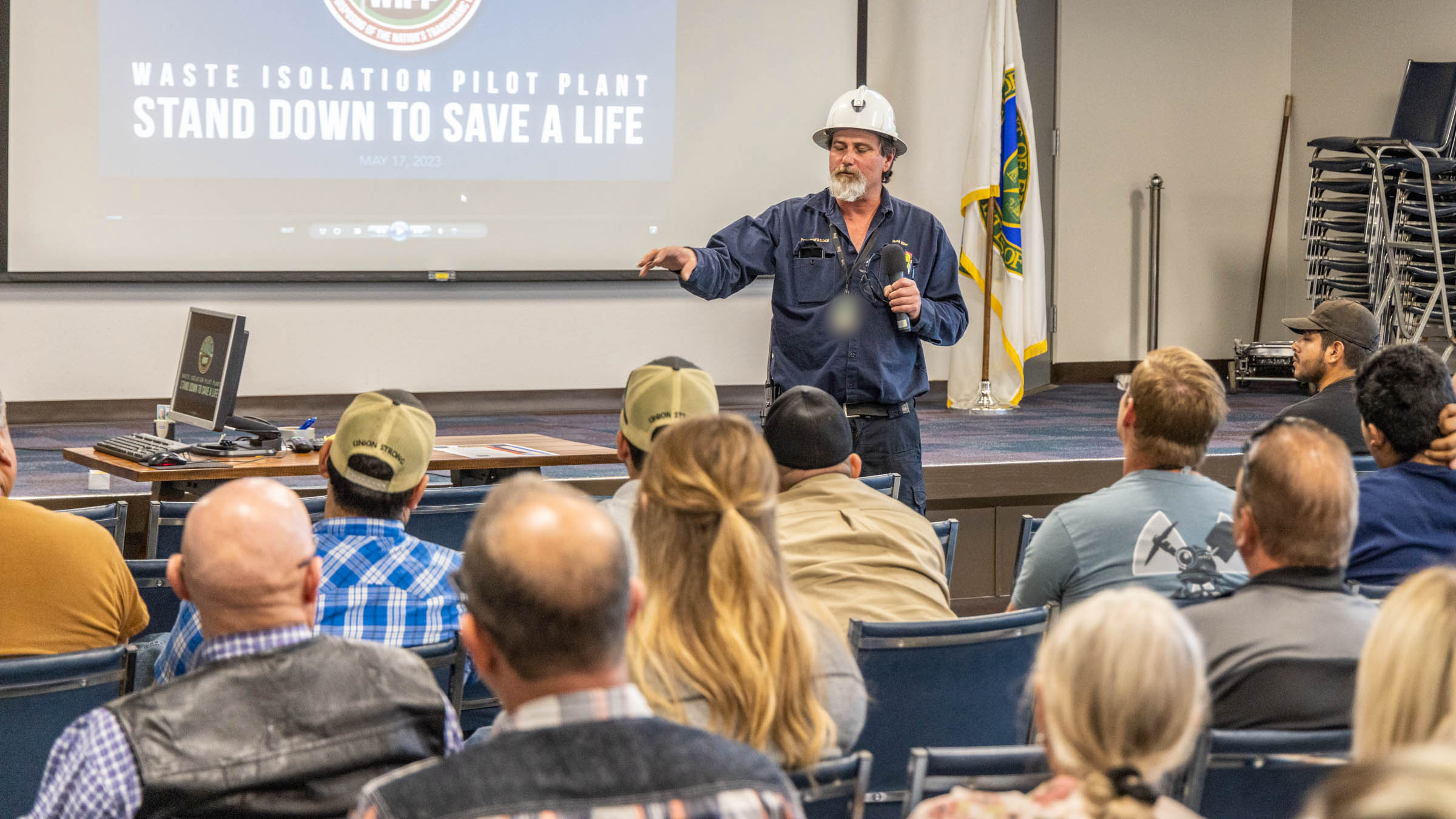 Presentation on safety on Stand Down Day